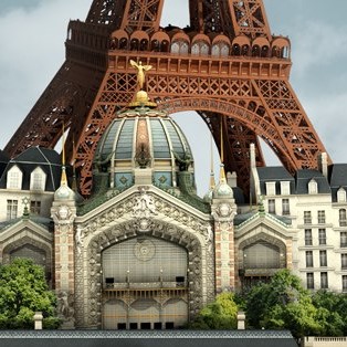 Detail Gambar 3d Paris Nomer 39