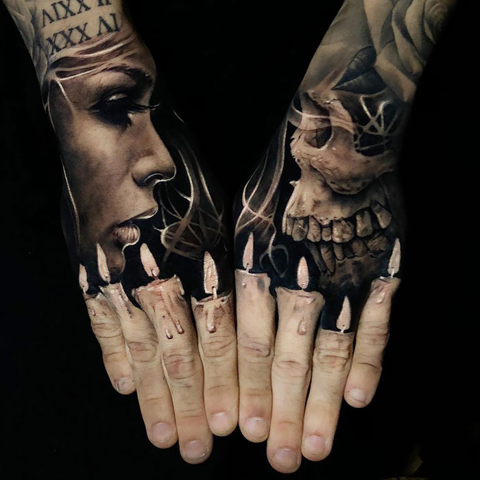 Detail Gambar 3d Tatto Nomer 18