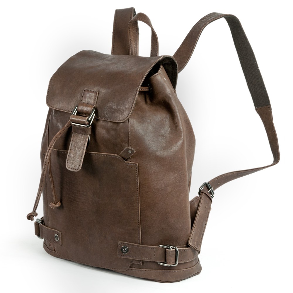 Detail Brauner Lederrucksack Nomer 13