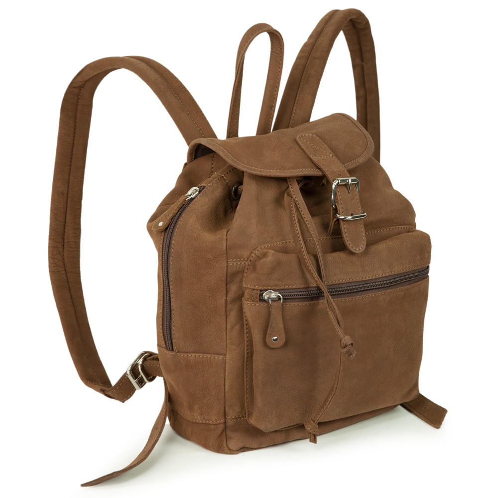 Detail Brauner Lederrucksack Nomer 4