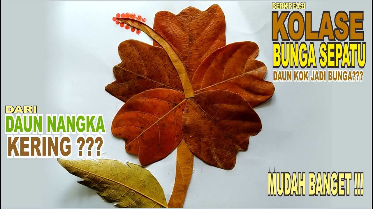 Detail Bunga Dari Daun Kering Nomer 12