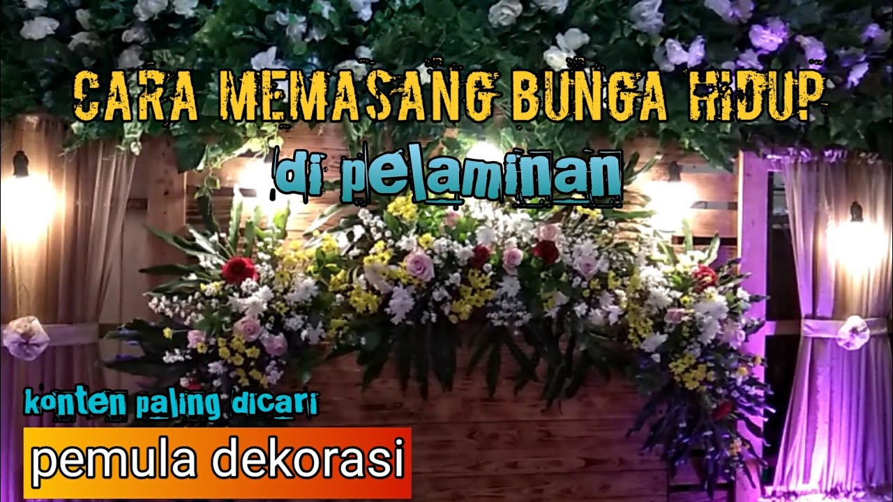 Detail Bunga Dekorasi Pelaminan Nomer 28