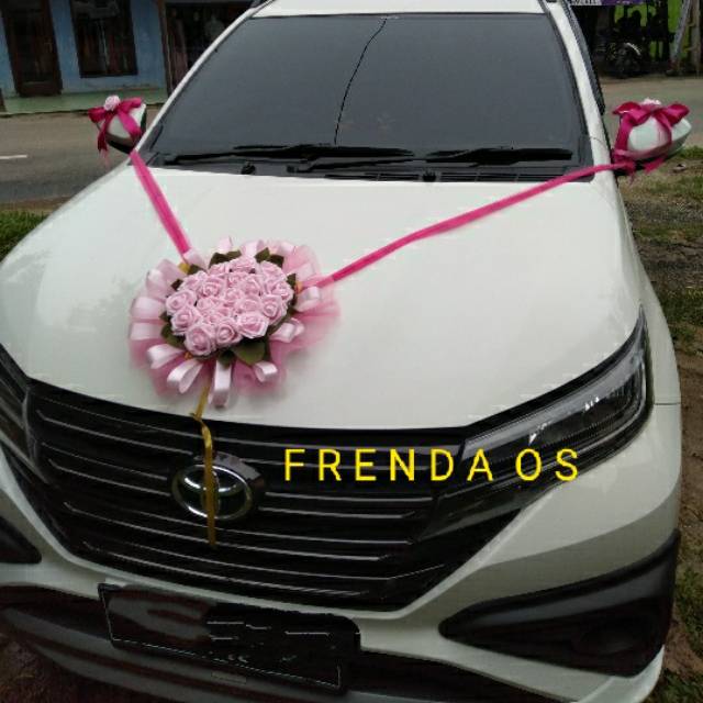 Detail Bunga Hiasan Mobil Pengantin Nomer 17