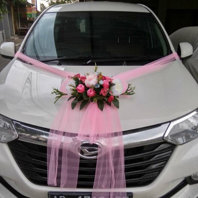 Detail Bunga Hiasan Mobil Pengantin Nomer 38