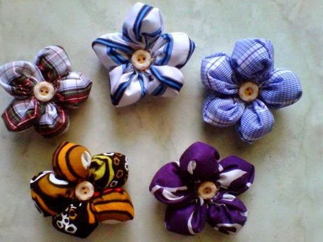 Detail Bunga Kain Perca Nomer 3