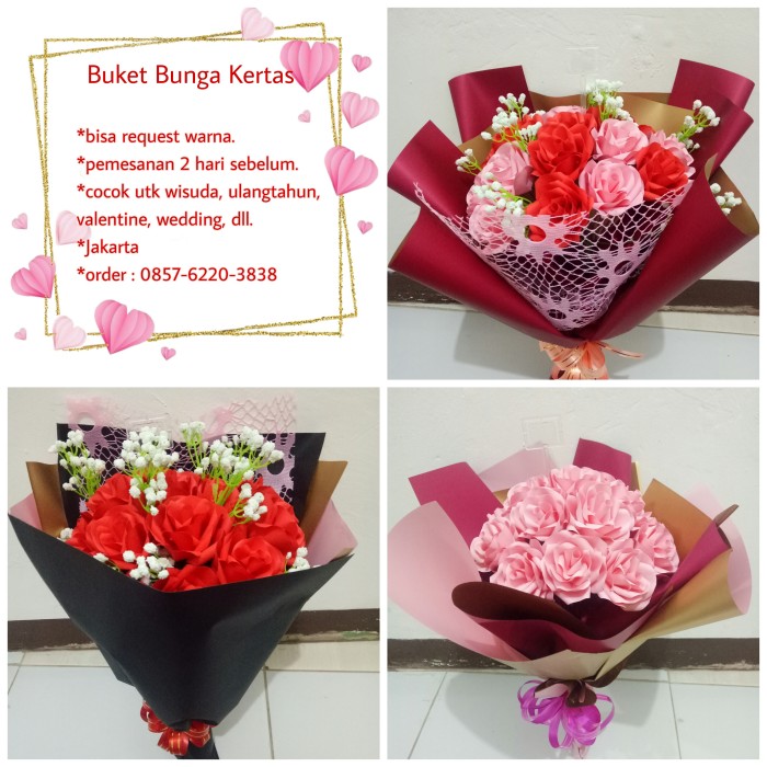 Detail Bunga Kertas Cantik Nomer 34