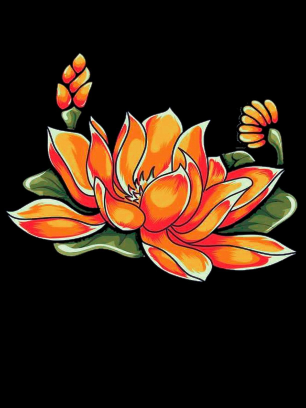 Detail Bunga Lotus Vector Nomer 12