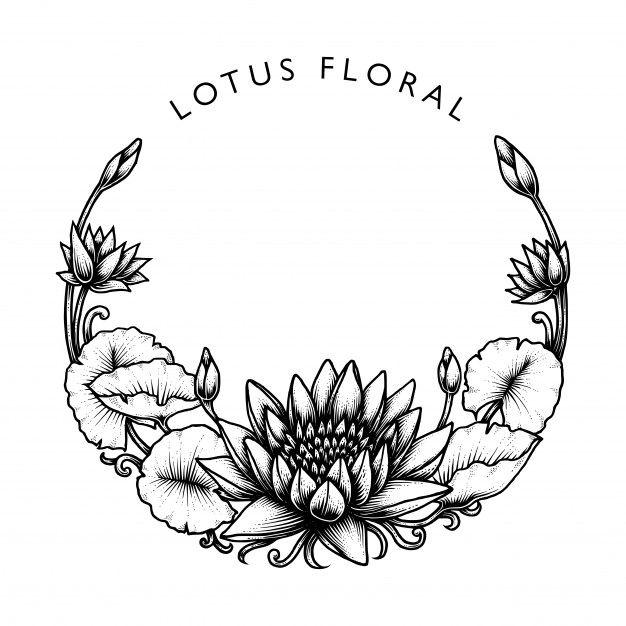 Detail Bunga Lotus Vector Nomer 20