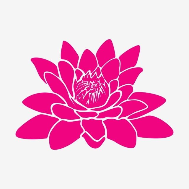 Detail Bunga Lotus Vector Nomer 29