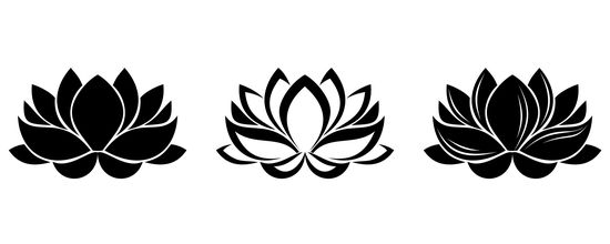 Detail Bunga Lotus Vector Nomer 4