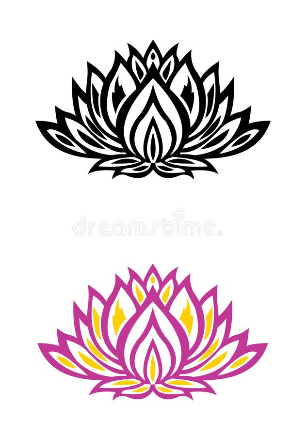 Detail Bunga Lotus Vector Nomer 34