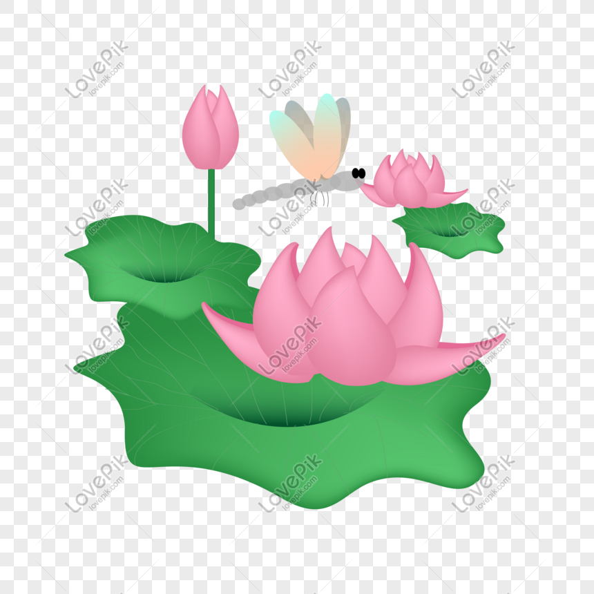 Detail Bunga Lotus Vector Nomer 42