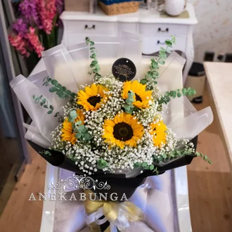 Detail Bunga Matahari Buket Nomer 57