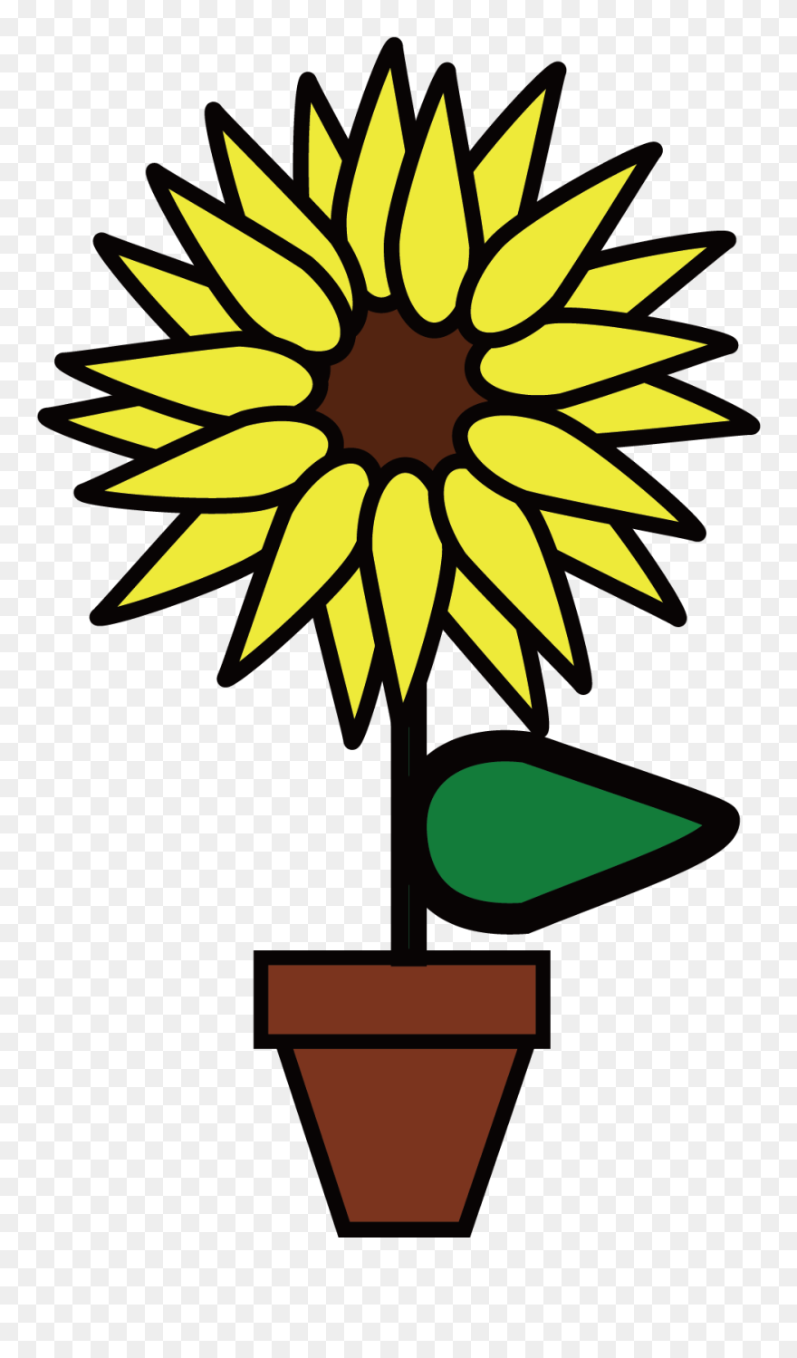 Detail Bunga Matahari Cartoon Nomer 15