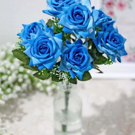Detail Bunga Mawar Biru Dongker Nomer 15