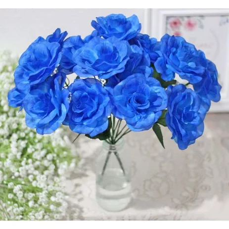 Detail Bunga Mawar Biru Dongker Nomer 41