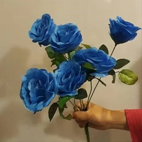 Detail Bunga Mawar Biru Muda Nomer 27