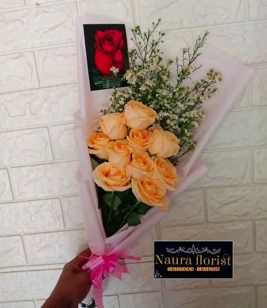 Detail Bunga Mawar Peach Nomer 35