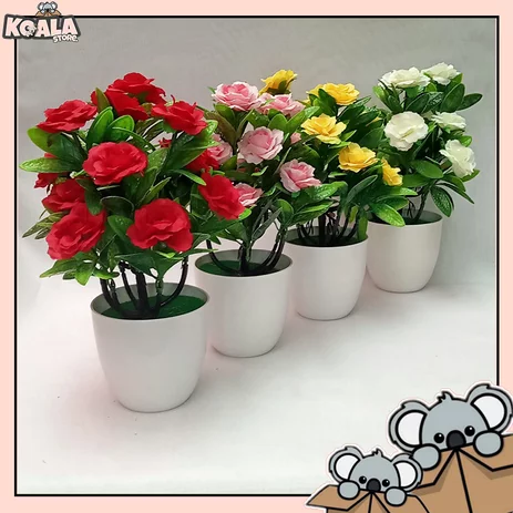 Detail Bunga Mawar Putih Plastik Nomer 49