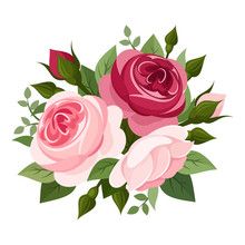 Detail Bunga Pink Vector Nomer 15