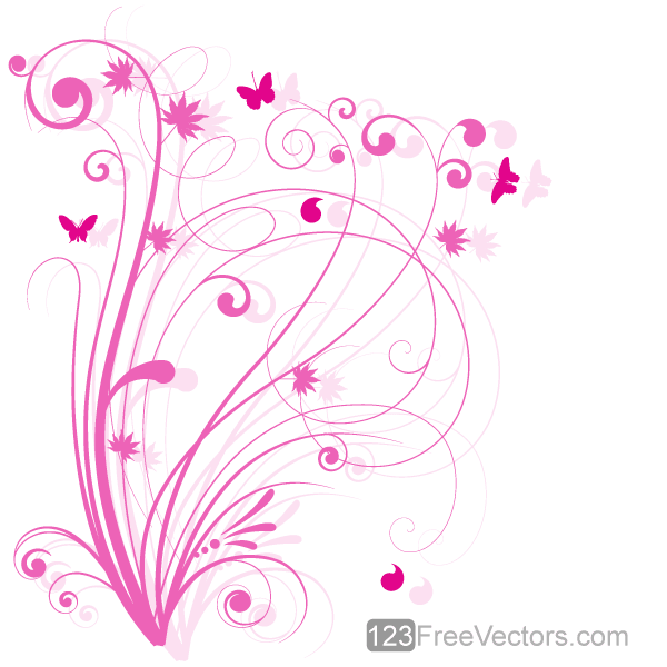 Detail Bunga Pink Vector Nomer 48