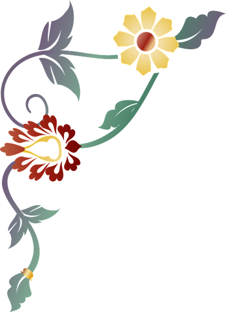 Detail Bunga Pojok Undangan Nomer 49