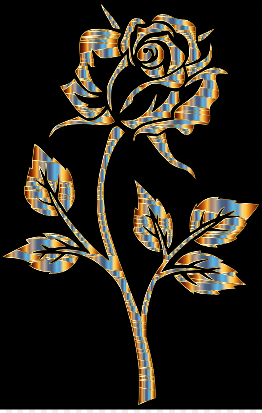 Detail Bunga Rose Gold Nomer 29