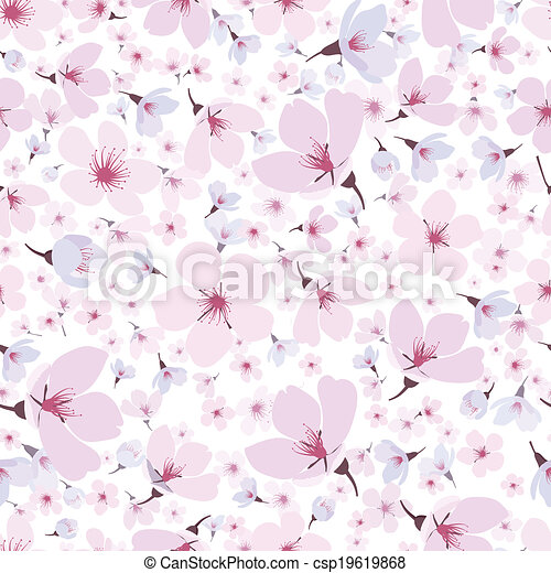 Detail Bunga Sakura Background Nomer 18