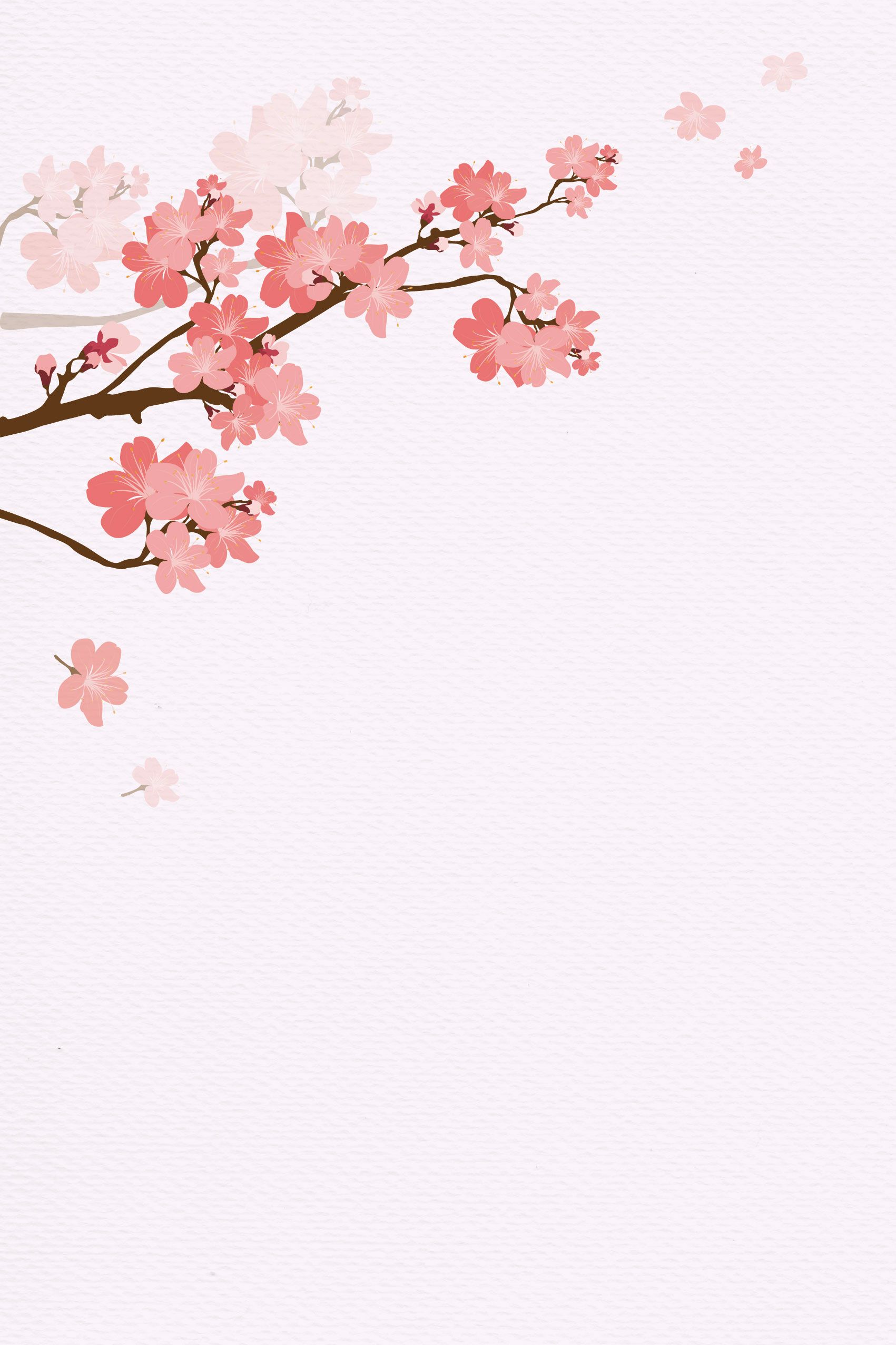 Detail Bunga Sakura Background Nomer 3