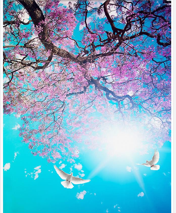 Detail Bunga Sakura Background Nomer 24