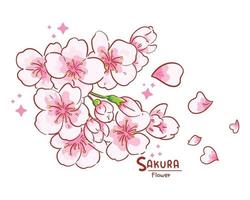 Detail Bunga Sakura Vector Nomer 48