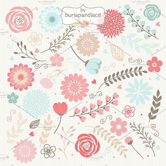 Detail Bunga Shabby Vector Nomer 36