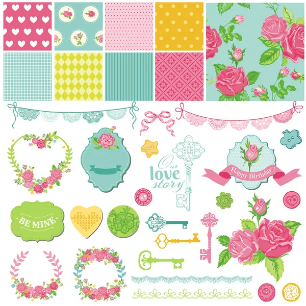 Detail Bunga Shabby Vector Nomer 40