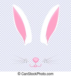 Detail Bunny Ears And Nose Photo Editor Nomer 28