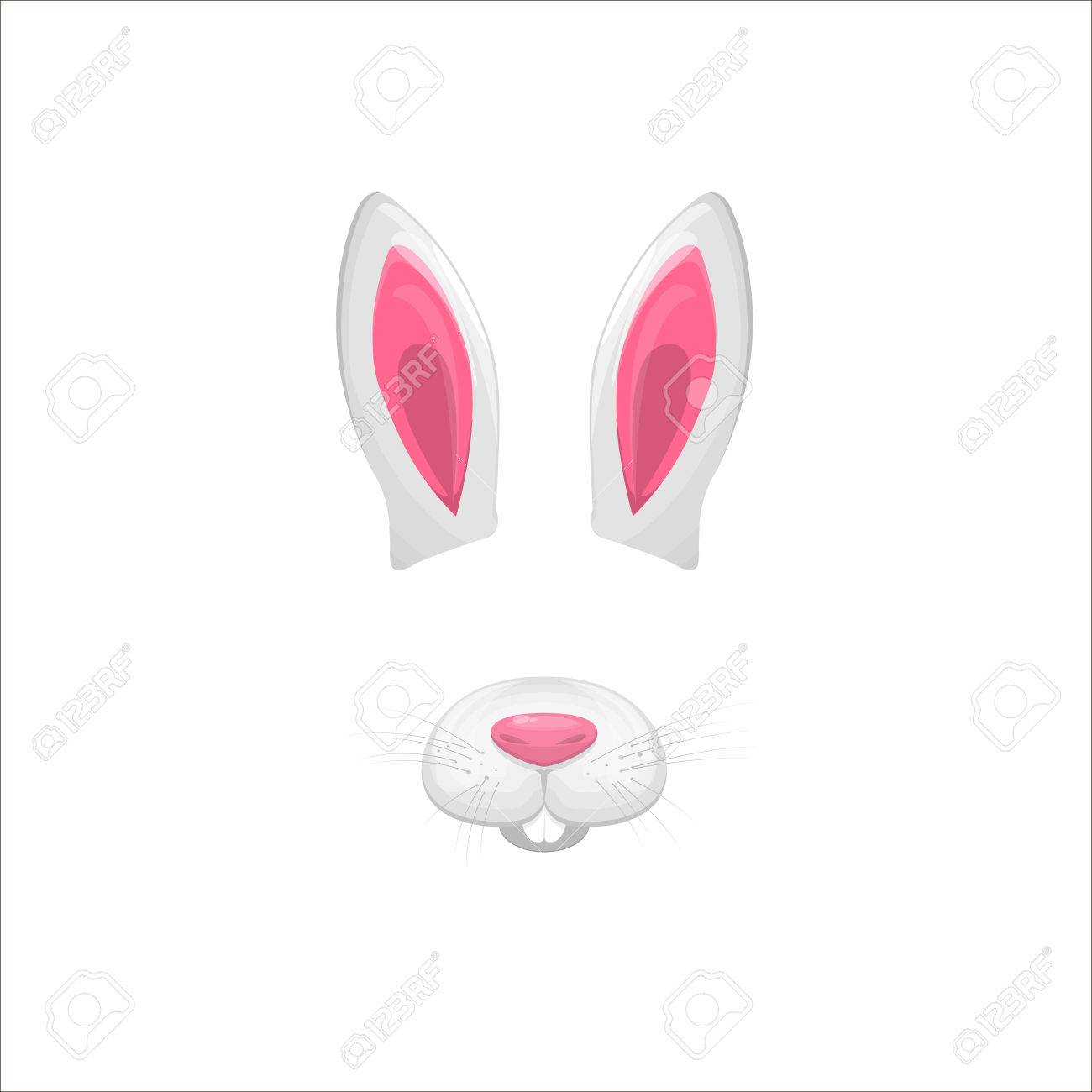 Detail Bunny Ears And Nose Photo Editor Nomer 5