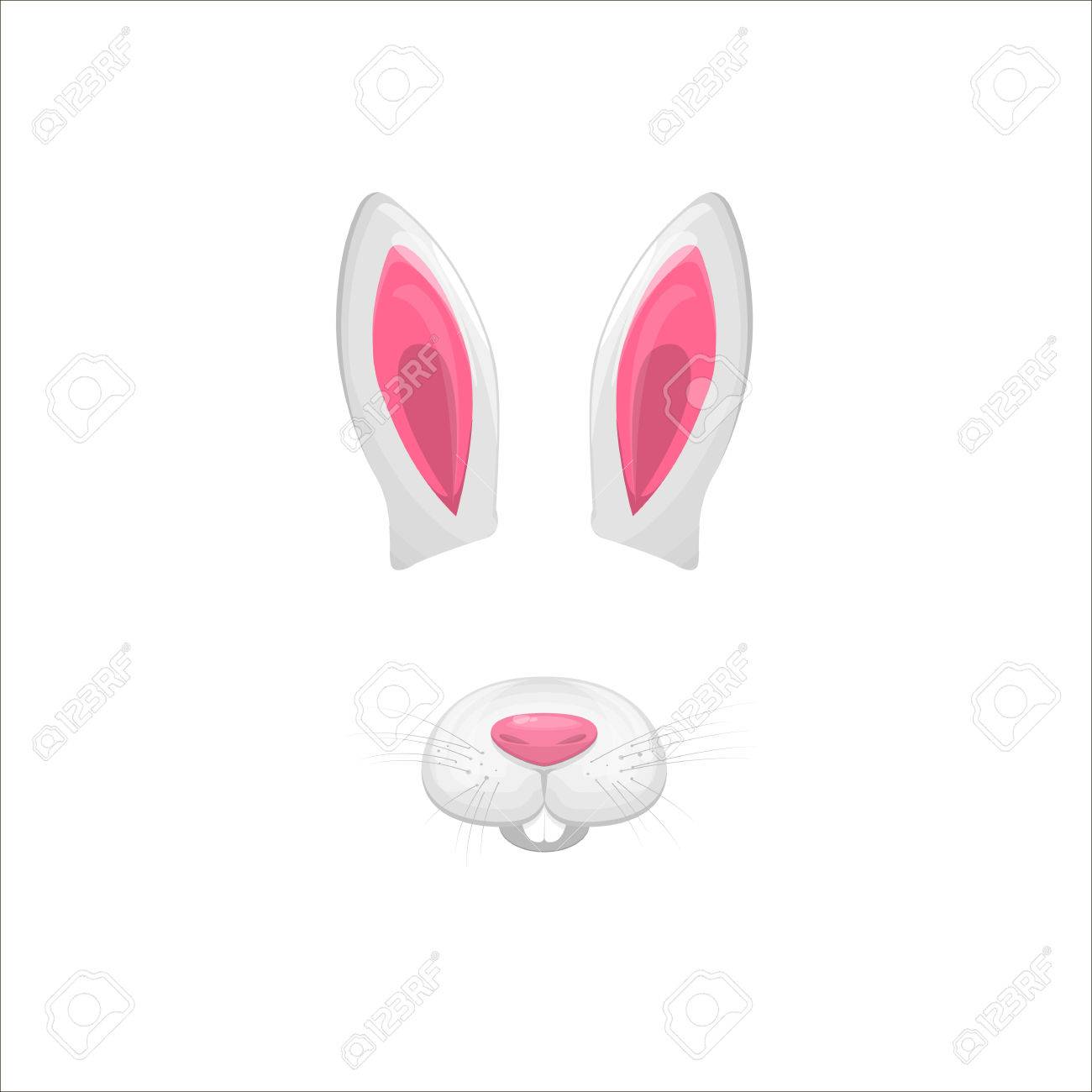 Detail Bunny Ears And Nose Photo Editor Nomer 5