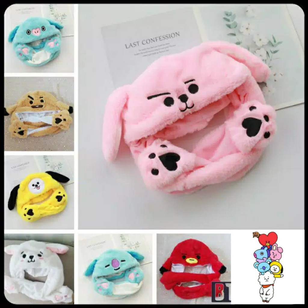 Detail Bunny Hat Bts 21 Nomer 2