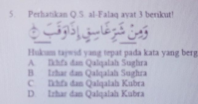 Detail Bunyi Surat Al Falaq Ayat 3 Nomer 7