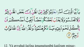 Detail Bunyi Surat Al Hujurat Ayat 12 Nomer 5