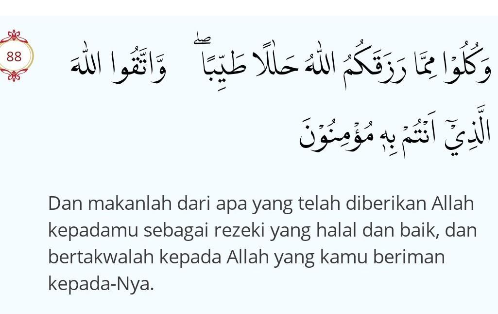 Detail Bunyi Surat Al Maidah Nomer 38