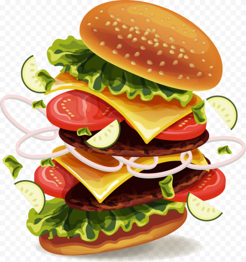 Detail Burger Cartoon Png Nomer 21