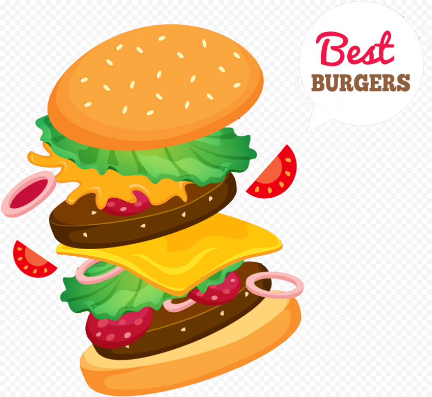 Detail Burger Cartoon Png Nomer 25