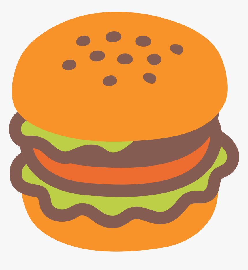 Detail Burger Clipart Transparent Background Nomer 3