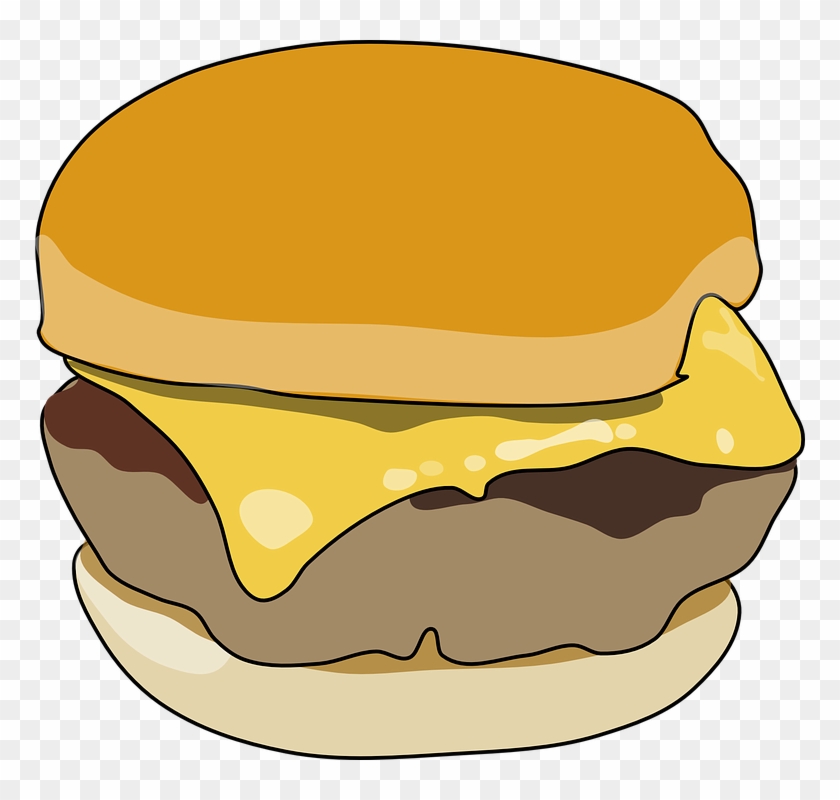 Detail Burger Clipart Transparent Background Nomer 29