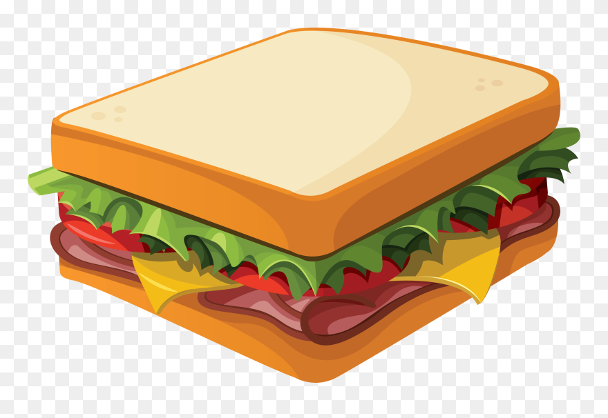 Detail Burger Clipart Transparent Background Nomer 32