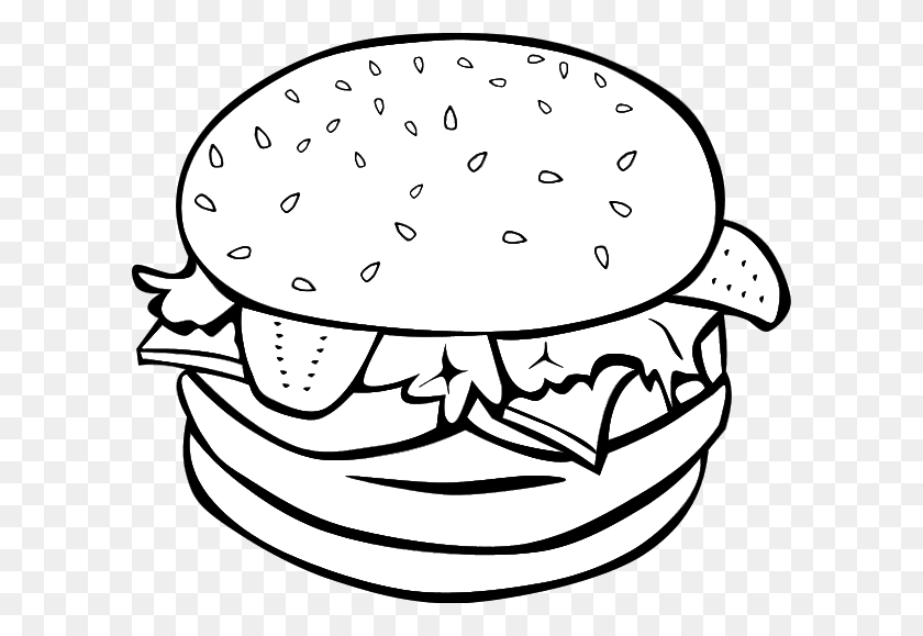 Detail Burger Clipart Transparent Background Nomer 54