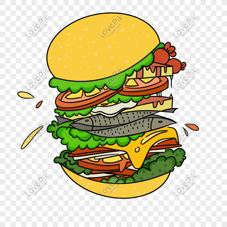 Detail Burger Kartun Png Nomer 10