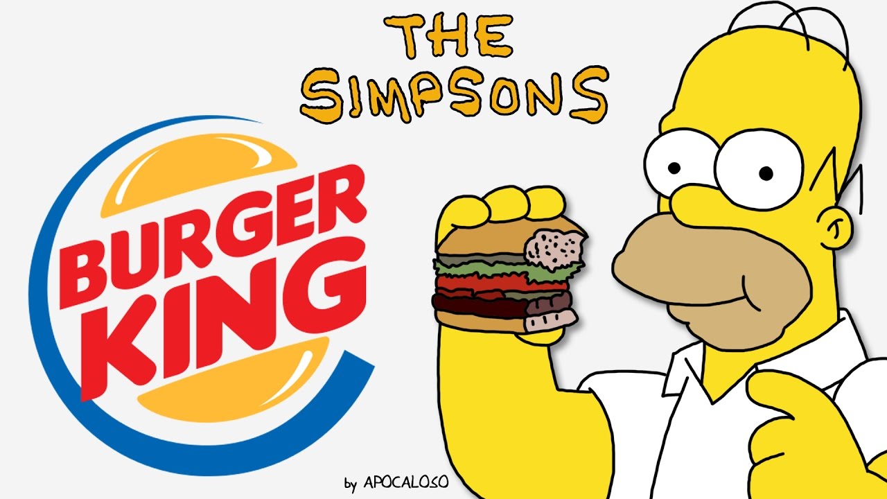 Burger King Simpsons Commercial - KibrisPDR