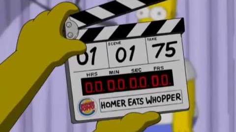 Detail Burger King Simpsons Commercial Nomer 23