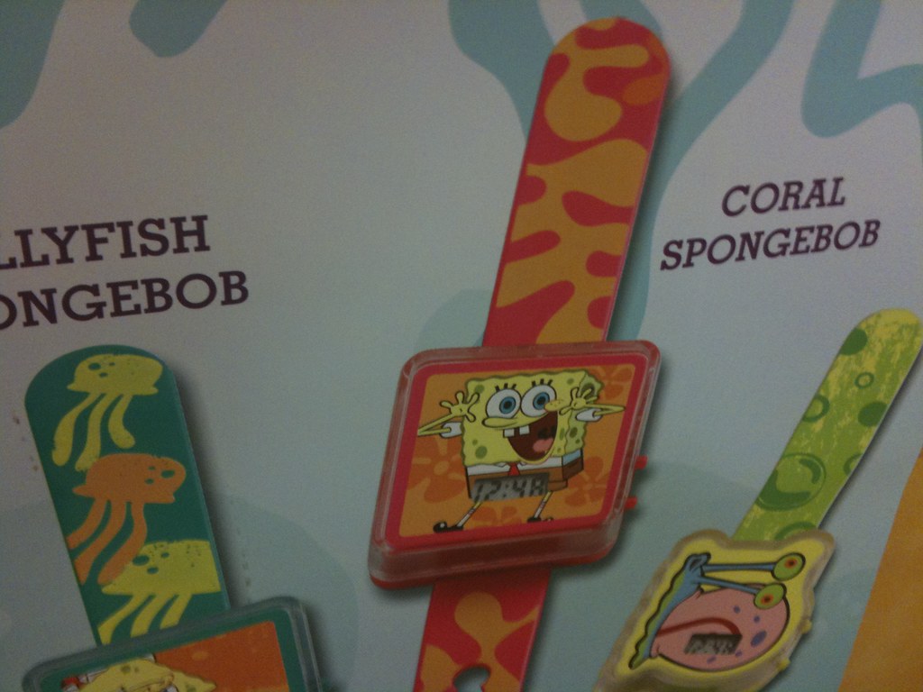 Detail Burger King Spongebob Watches Nomer 43